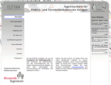 Tablet Screenshot of eletan.de